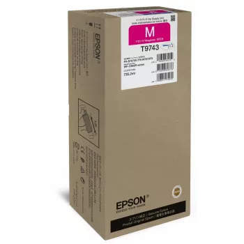 Cartucho de tinta Epson WF-C869R Magenta XXL Original para impresoras WorkForce Pro C13T97430N