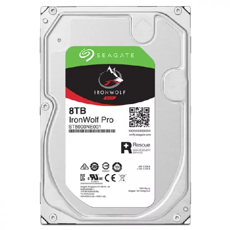 Disco duro interno Seagate IronWolf Pro ST8000NT001 8 TB 7200 RPM 256 MB 3.5