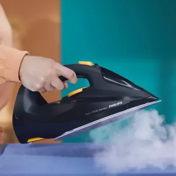 Plancha de vapor Philips 7000 Serie DST7060/20 azul/amarillo