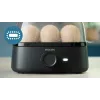 Huevera Philips 3000 series HD9137/90 capacidad 6 huevos negra