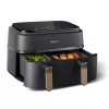 Freidora de aire Philips 3000 Series Dual Basket Airfryer NA352/00 — 9 L, 2750 W, doble cesta, 8 programas, 40–200 °C