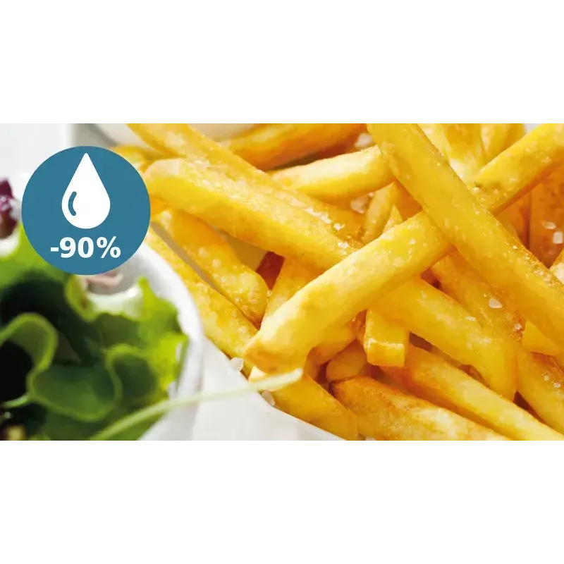 Freidora de aire Philips 3000 Series Dual Basket Airfryer NA352/00 — 9 L, 2750 W, doble cesta, 8 programas, 40–200 °C