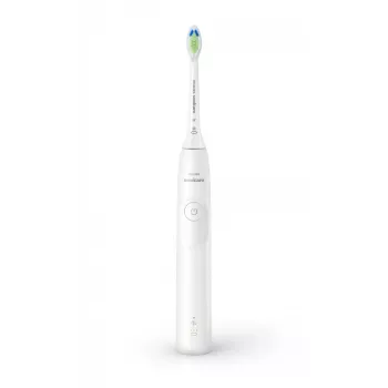 Cepillo de dientes sónico recargable Philips Sonicare Series 5300 HX7109/01, 2 mangos, 2 cabezales, 62.000 movimientos/min., 2 velocidades, estuche de viaje