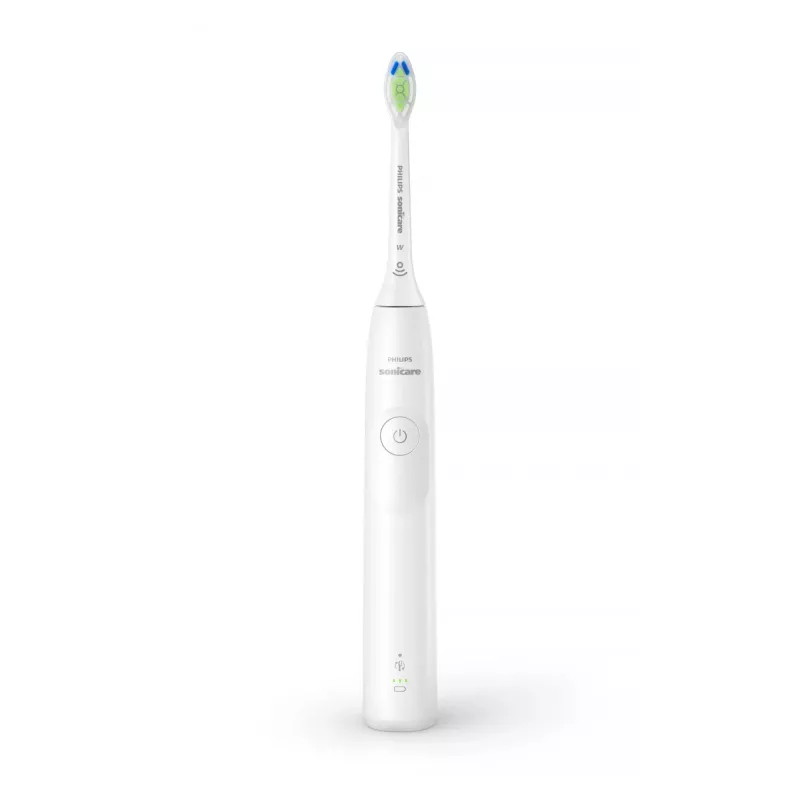 Cepillo de dientes sónico recargable Philips Sonicare Series 5300 HX7109/01, 2 mangos, 2 cabezales, 62.000 movimientos/min., 2 velocidades, estuche de viaje