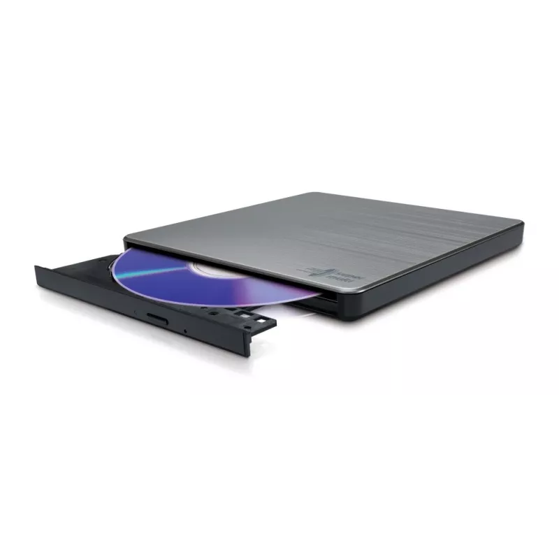 Grabadora de DVD portátil slim HITACHI-LG DATA STORAGE - Gp60nw60 - USB 2.0 - Silver