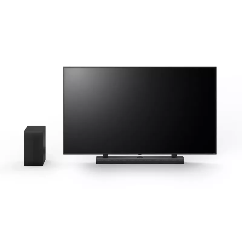 Barra de sonido LG S70TY — 320W, con cable e inalámbrica, 5 altavoces, negra