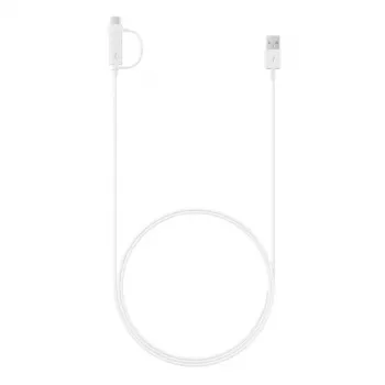 Cable USB Samsung EP-DG930 USB 2.0 1,5 m USB A USB C/Micro-USB B blanco