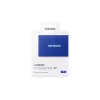 SSD externo Samsung T7 Portable 1 TB, USB-C 3.2 Gen 2, NVMe, cifrado por hardware AES-256, azul