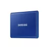 SSD externo Samsung T7 Portable 1 TB, USB-C 3.2 Gen 2, NVMe, cifrado por hardware AES-256, azul