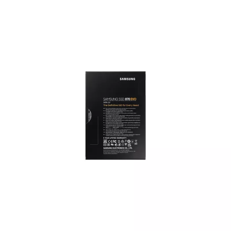 Unidad SSD Samsung 2000 GB 2,5