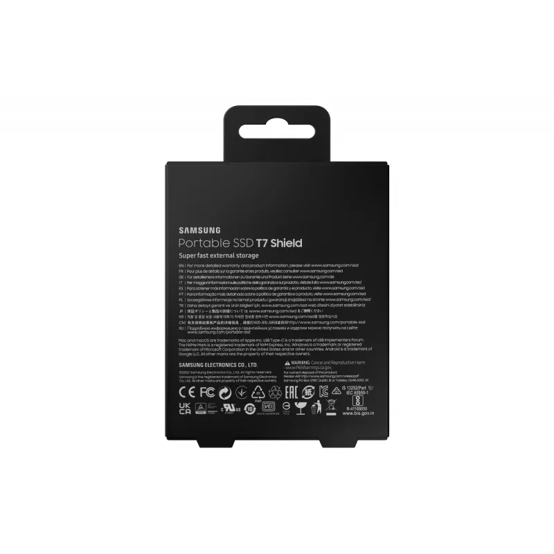 Samsung MU-PE2T0S 2 TB USB Type-C 3.2 Gen 2 (3.1 Gen 2) Negro