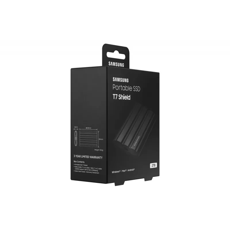 Samsung MU-PE2T0S 2 TB USB Type-C 3.2 Gen 2 (3.1 Gen 2) Negro