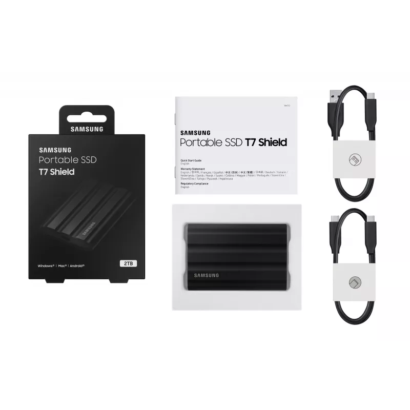 Samsung MU-PE2T0S 2 TB USB Type-C 3.2 Gen 2 (3.1 Gen 2) Negro