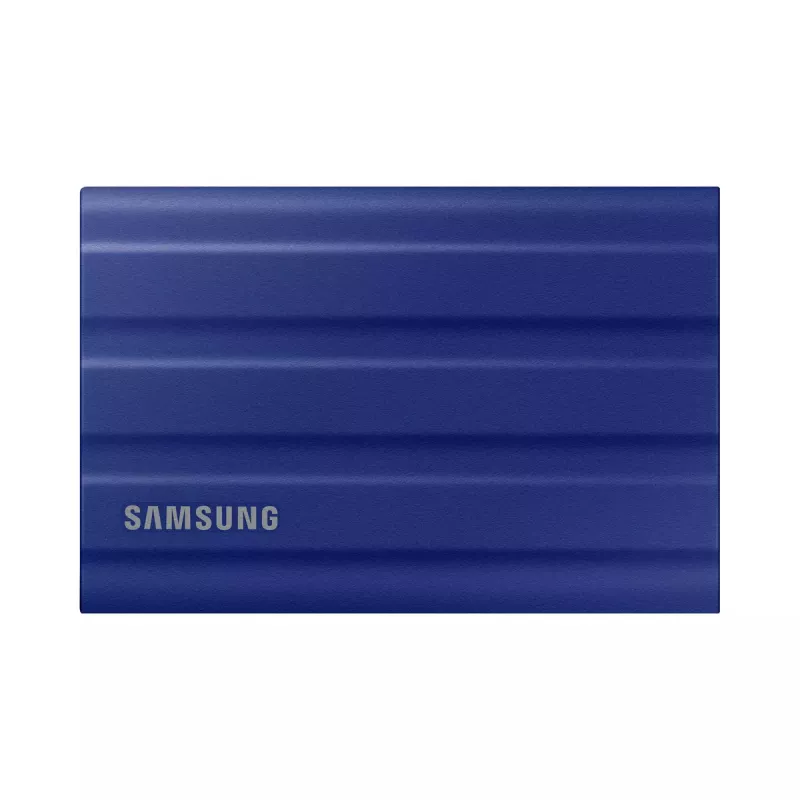 SSD externo Samsung MU-PE1T0R 1 TB USB Type-C 3.2 Gen 2 (NVMe), azul, carcasa de goma