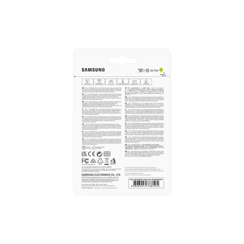 Samsung PRO Plus MB-MD256SA/EU tarjeta de memoria 256 GB MicroSDXC UHS-I Class 3