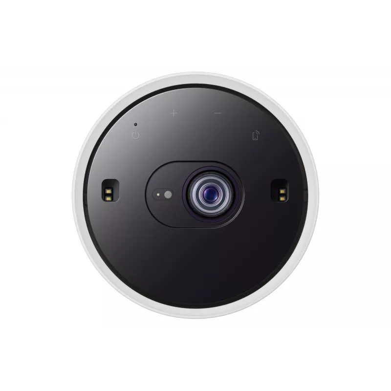 Samsung The Freestyle 2.ª generación SP-LFF3CLAXXXH proyector DLP LED portátil, Full HD 1080p, 230 lúmenes ANSI, Wi-Fi 5, Bluetooth 5.2, HDR10+, 5 W RMS, blanco