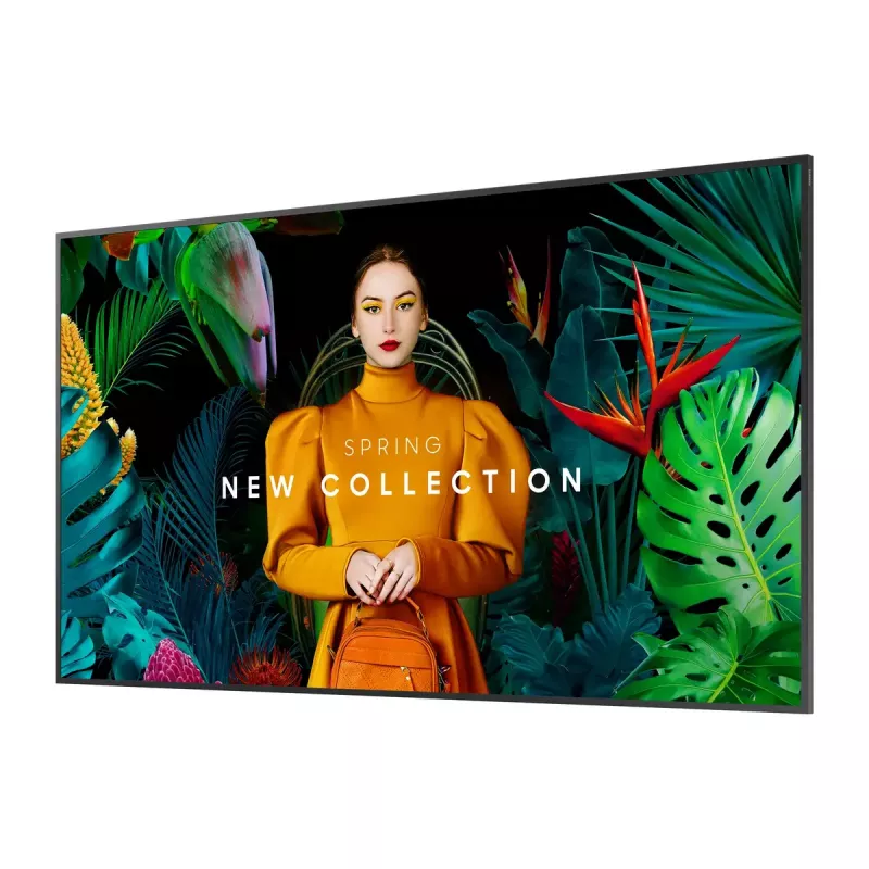 Pantalla plana de señalización digital Samsung QB65C 165,1 cm (65 inch) LCD Wi-Fi 350 cd/m² 4K Ultra HD Negro procesador integrado Tizen 7.0 16/7