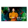 Pantalla plana de señalización digital Samsung QH75C 190,5 cm (75 inch) LCD Wi-Fi 700 cd/m² 4K Ultra HD Negro Tizen 24/7
