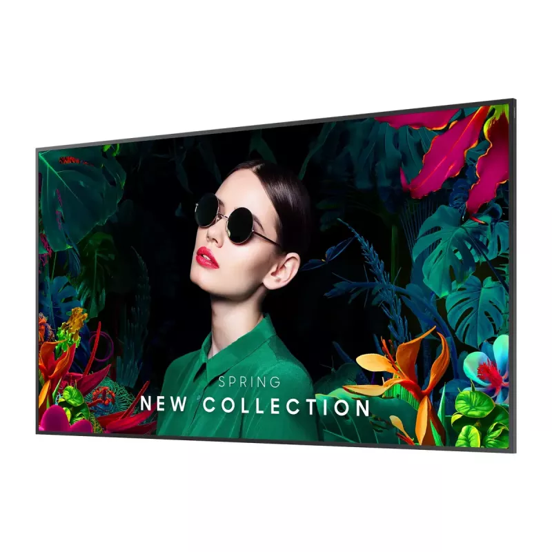 Pantalla plana de señalización digital Samsung QM55C 139,7 cm (55 inch) LCD Wi-Fi 500 cd/m² 4K Ultra HD Negro Tizen 24/7