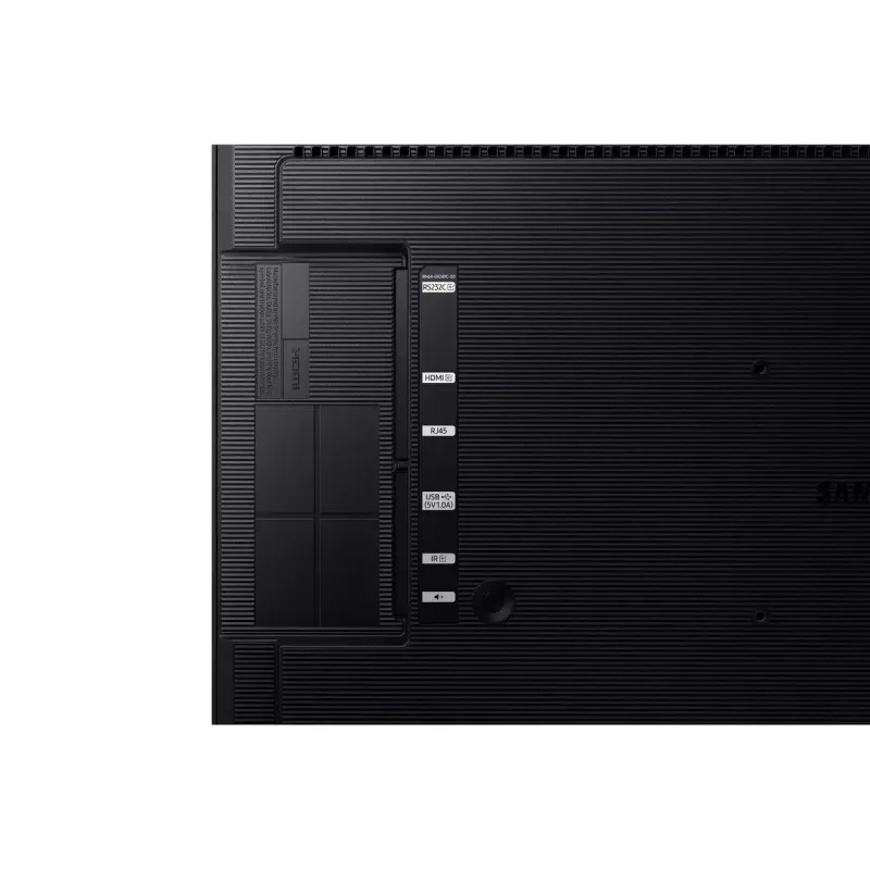 Pantalla plana de señalización digital Samsung QB24C 61 cm (24 inch) LED Wi-Fi 250 cd/m² Full HD Negro procesador integrado Tizen 16/7