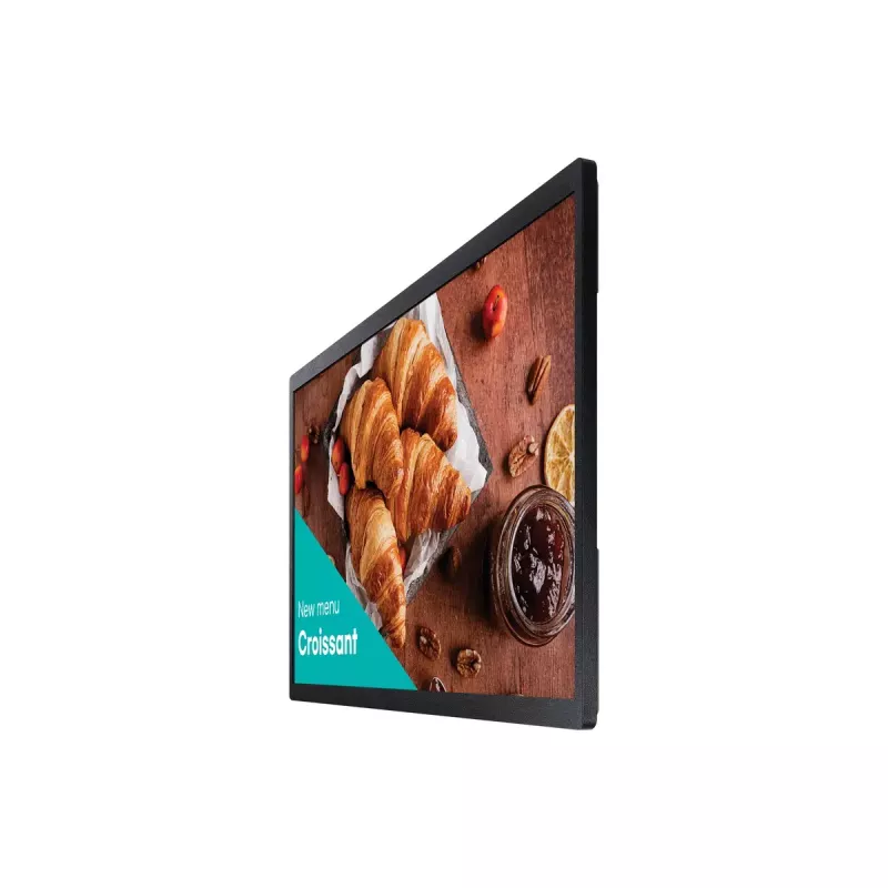 Pantalla plana de señalización digital Samsung QB24C 61 cm (24 inch) LED Wi-Fi 250 cd/m² Full HD Negro procesador integrado Tizen 16/7