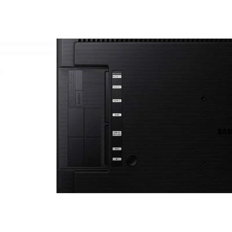 Pantalla plana de señalización digital Samsung QB24C-T 61 cm (24 inch) LED Wi-Fi 250 cd/m² Full HD Negro pantalla táctil procesador integrado Tizen 7.0 16/7