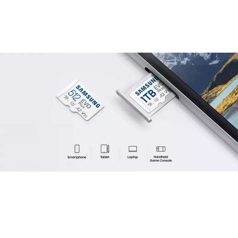 Memoria flash Samsung 512 GB MicroSDXC UHS-I MB-MC512S