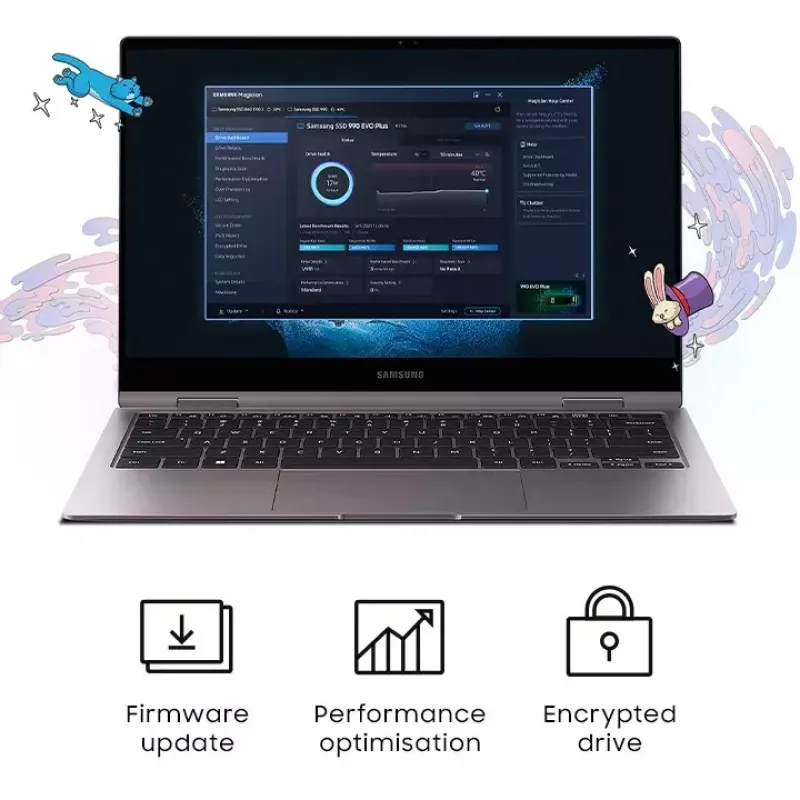 SSD M.2 NVMe Samsung 4 TB (M.2 2280) PCIe 4.0, 7150/6300 MB/s, V-NAND TLC