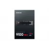 SSD M.2 Samsung 9100 PRO 4 TB PCIe 5.0 NVMe — 2280, lectura 14800 MB/s, escritura 13400 MB/s, V-NAND TLC