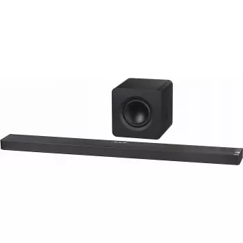 Barra de sonido Samsung HW-QS700F/EN 3.1.2ch 330W con subwoofer inalámbrico, HDMI, Bluetooth, Wi-Fi