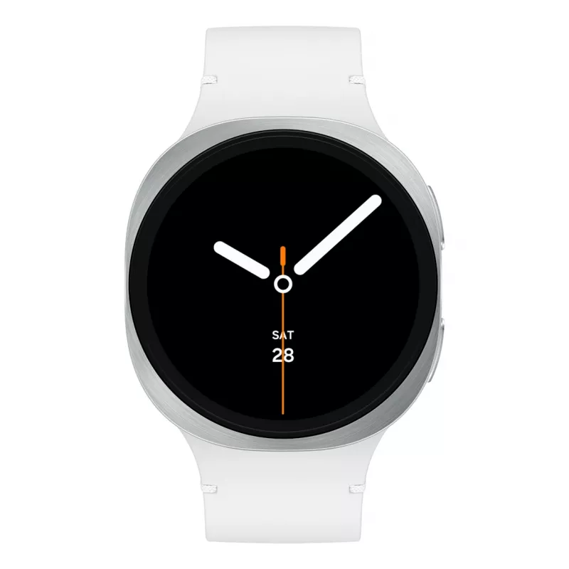 Samsung Galaxy Watch8 SM-L330NZSAXEF smartwatch / reloj deportivo 3,81 cm (1,5 inch) AMOLED 44 mm digital 480 x 480 píxeles plata WLAN GPS (satélite)