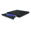 HITACHI-LG DATA STORAGE Grabadora de DVD portátil ultrafina - Gp57eb40 - USB 2.0 - Negro