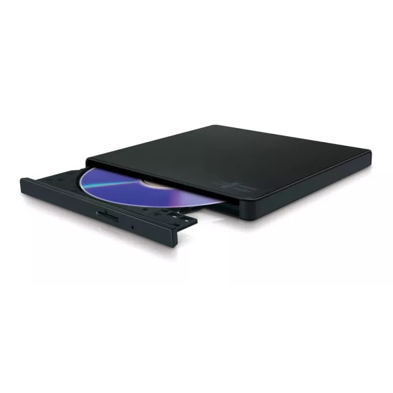 HITACHI-LG DATA STORAGE Grabadora de DVD portátil ultrafina - Gp57eb40 - USB 2.0 - Negro
