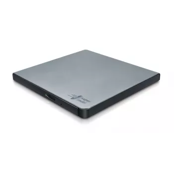 HITACHI-LG DATA STORAGE Grabadora de DVD portátil ultrafina - Gp57eb40 - USB 2.0 - Silver
