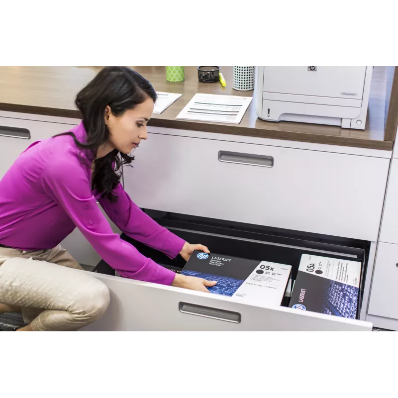 HP 05A Tóner original LaserJet Negro, 2300 páginas, Negro, 1 ud.