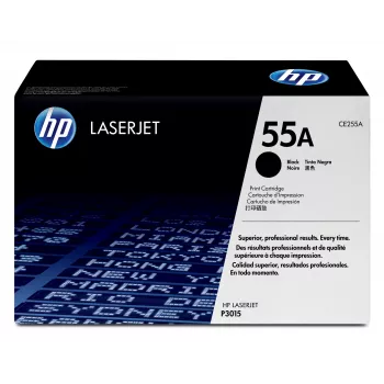 HP 55A Tóner original LaserJet negro, 6000 páginas, negro, 1 ud.