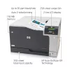 HP Color LaserJet Professional CP5225dn Impresora, Láser, Color, 600 x 600 DPI, A3, 20 páginas/min, Impresión a doble cara