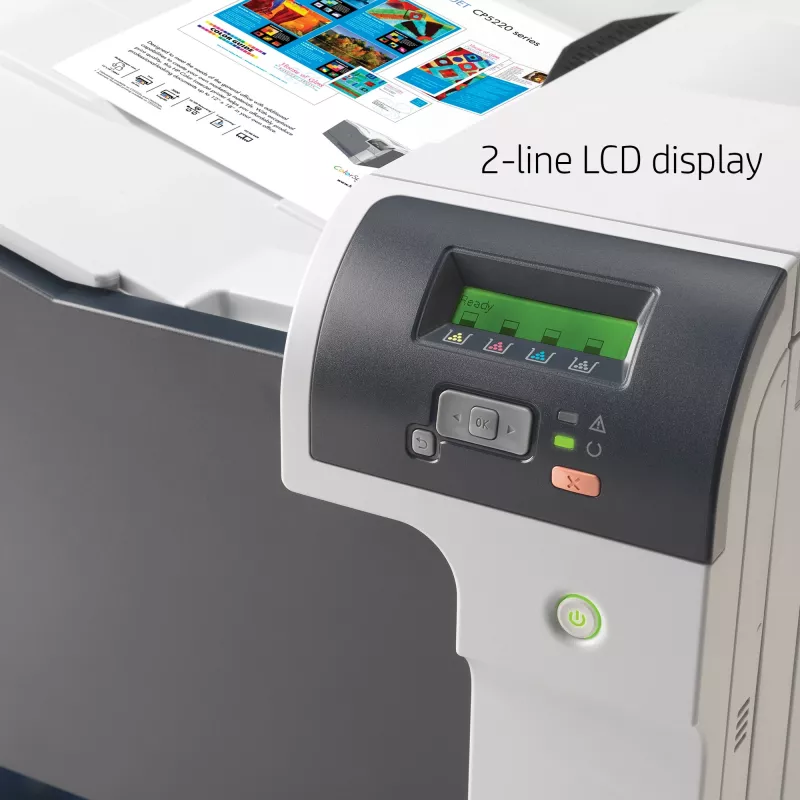 HP Color LaserJet Professional CP5225dn Impresora, Láser, Color, 600 x 600 DPI, A3, 20 páginas/min, Impresión a doble cara