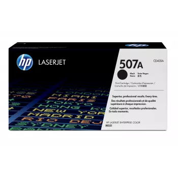 Tóner original HP 507A LaserJet negro
