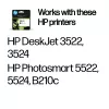 Cartucho de tinta original HP 364XL negro, alto rendimiento