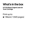 Tóner HP Cartridge N.º 131A negro CF210A 1500 páginas