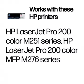 Tóner original HP 131A LaserJet magenta, 1800 páginas, magenta, 1 ud.