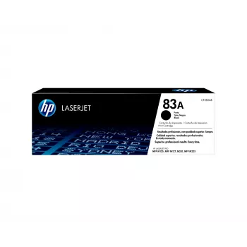Tóner original HP 83A LaserJet negro