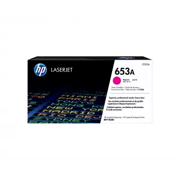 Tóner HP Cartridge N.º 653A HP 653A magenta 6000 páginas