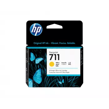 Cartucho de tinta HP 711 29 ml amarillo DesignJet