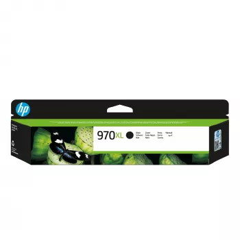 Cartucho de tinta original HP 970XL negro de alto rendimiento, negro, 1 ud., 9200 páginas