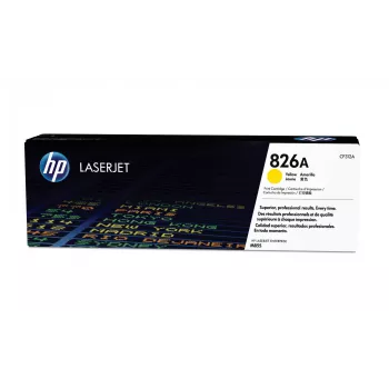 Tóner original HP 826A LaserJet amarillo