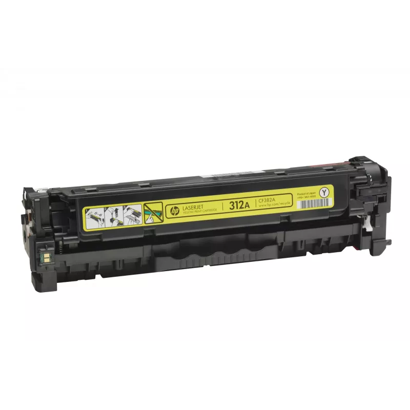 Tóner HP 312A LaserJet amarillo, 2700 páginas, amarillo