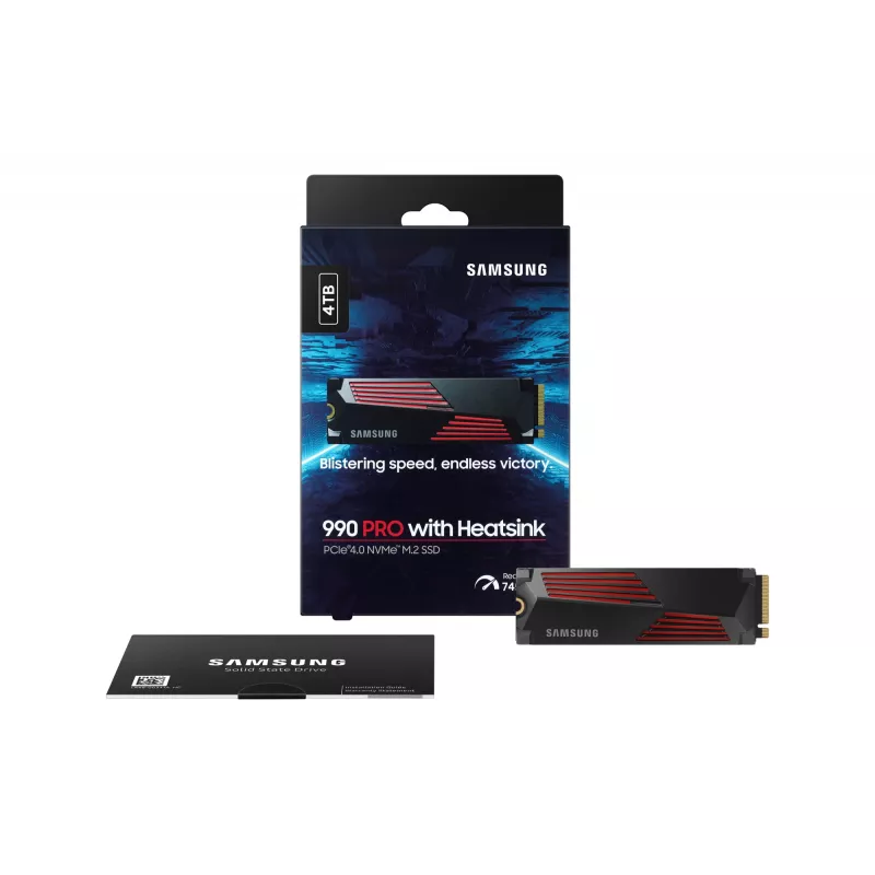 Unidad SSD Samsung 990 Pro 4 TB M.2 PCI Express 4.0 NVMe V-NAND TLC