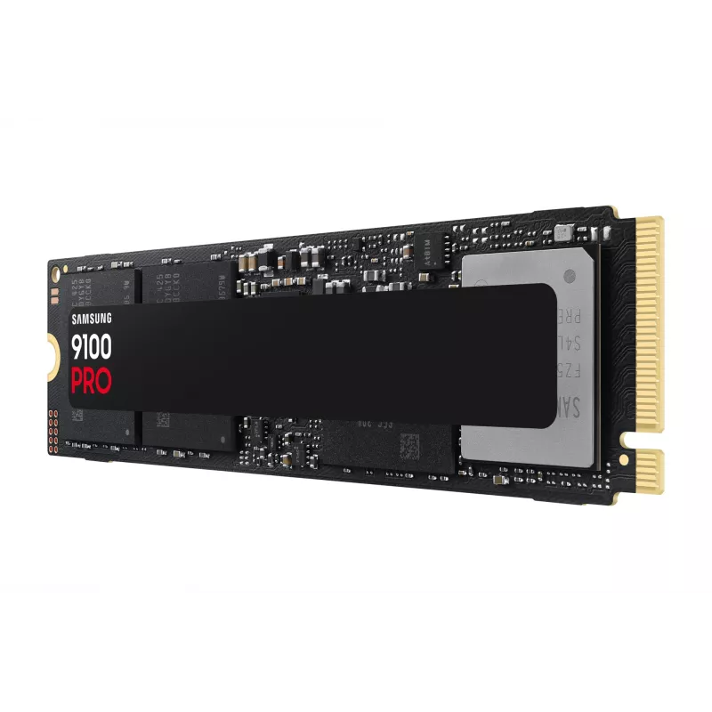 SSD M.2 NVMe Samsung 9100 PRO 1 TB, PCIe 5.0, 2280, lectura 14700 MB/s, escritura 13300 MB/s